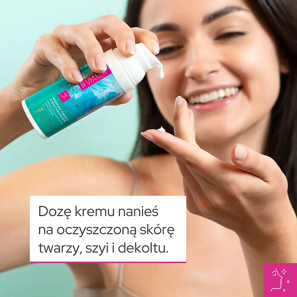 Vianek Prebiotico crema viso niacinamide