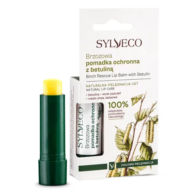 Sylveco Balsamo Labbra Betulla Betulina 4,6 g Protettivo