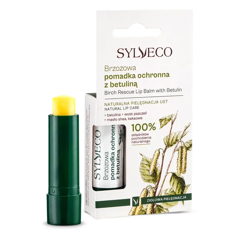 Sylveco Balsamo Labbra Betulla Betulina 4,6 g Protettivo