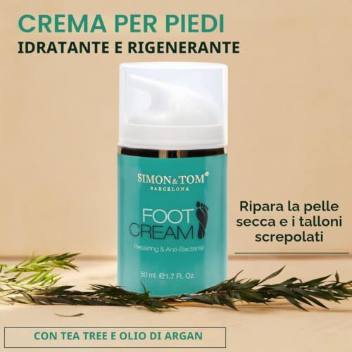 Simon & Tom Crema Piedi Riparatrice Argan 50 ml antiodore