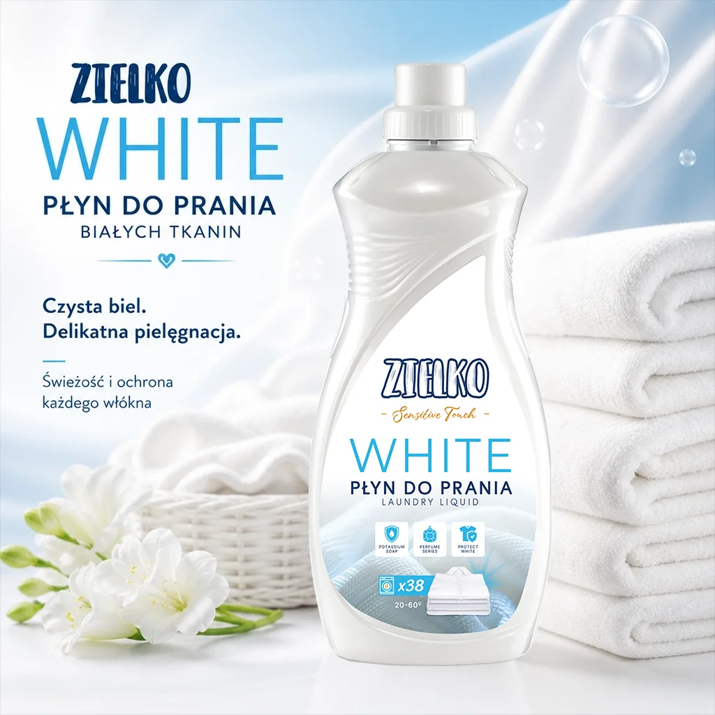 Zielko Sensitive Touch Detersivo Bianchi Liquido Delicato