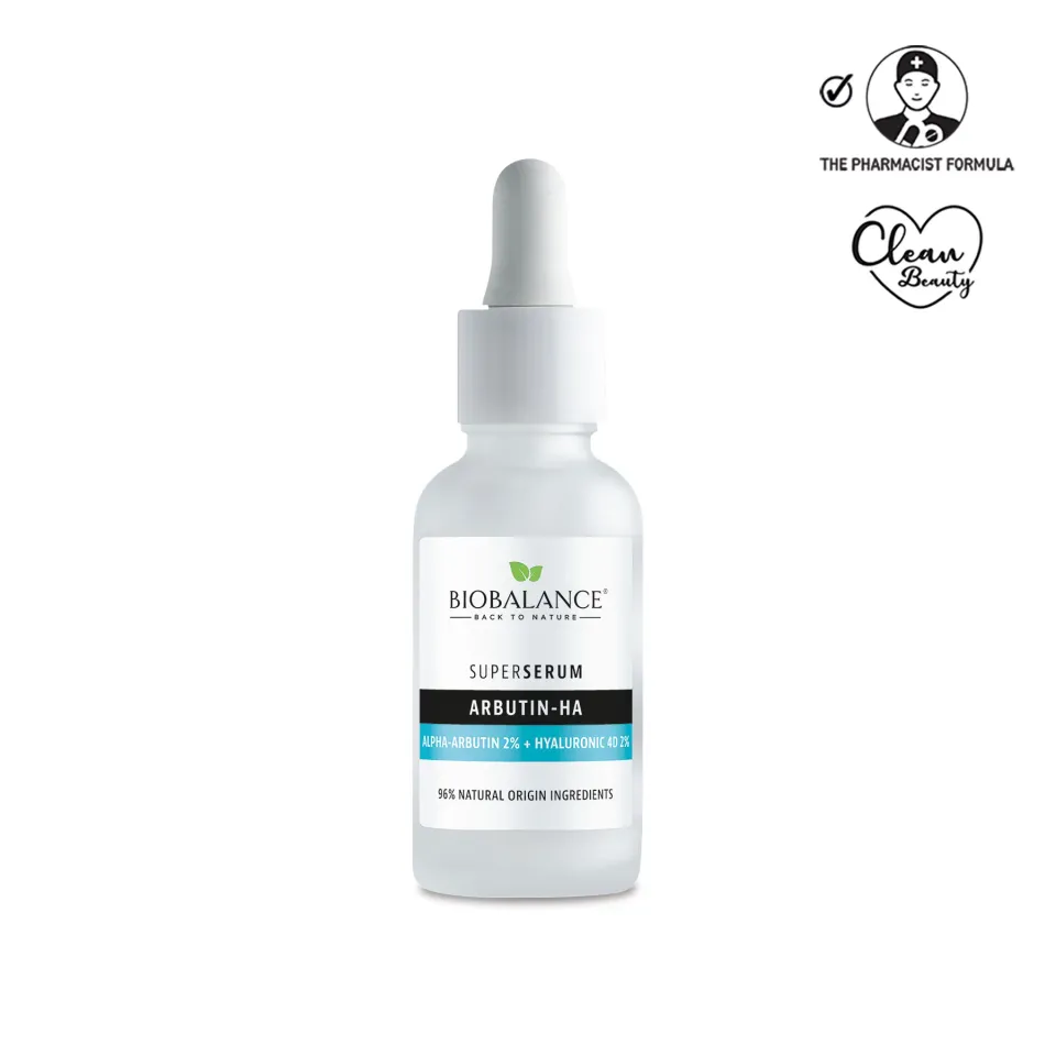 Biobalance Arbutin-HA Super Serum siero viso 30 ml illuminante