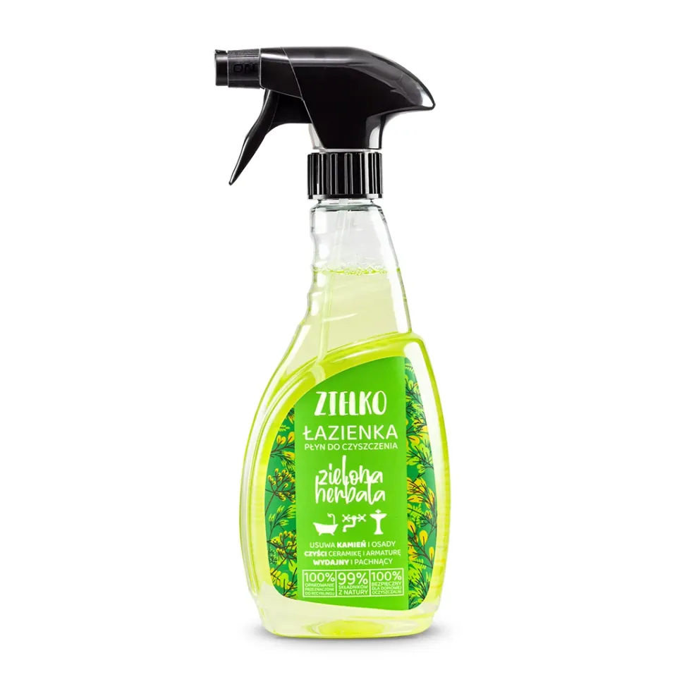 Zielko detergente bagno tè verde anticalcare