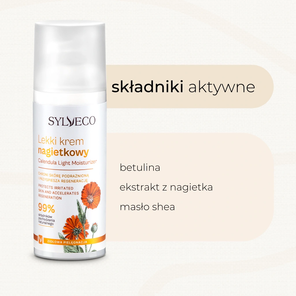 Vianek Calendula Crema Viso Leggera Pelle Sensibile
