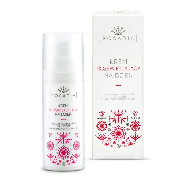Vianek Rosadia crema viso illuminante giorno 50 ml pelle sensibile