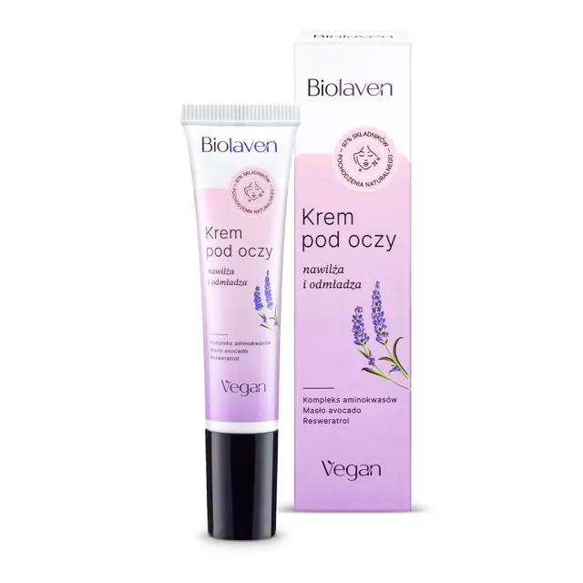 Biolaven crema contorno occhi idratante antirughe resveratrolo