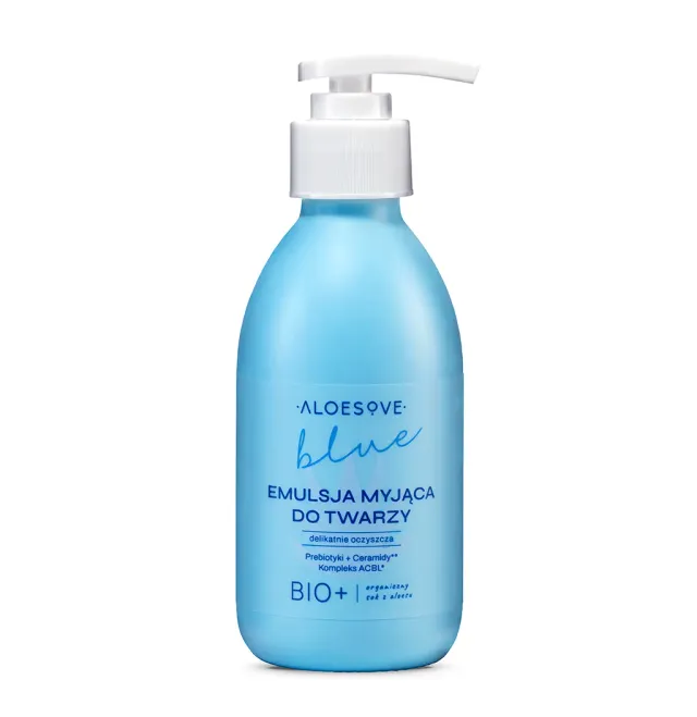 Aloesove Blue emulsione detergente viso delicata