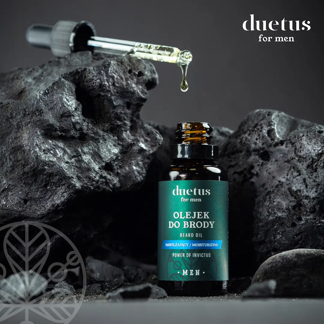 Vianek Duetus For Men Power of Invictus olio barba idratante