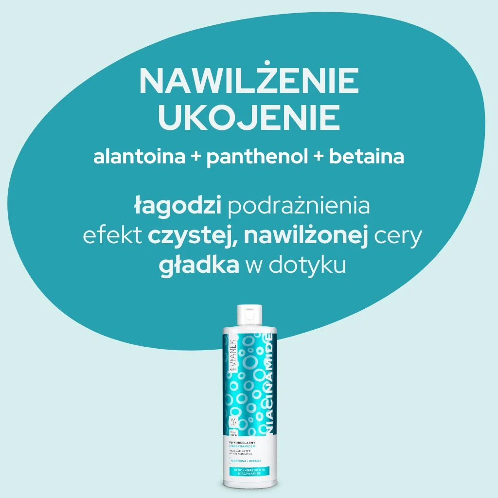 Vianek Hero acqua micellare niacinamide pelli miste