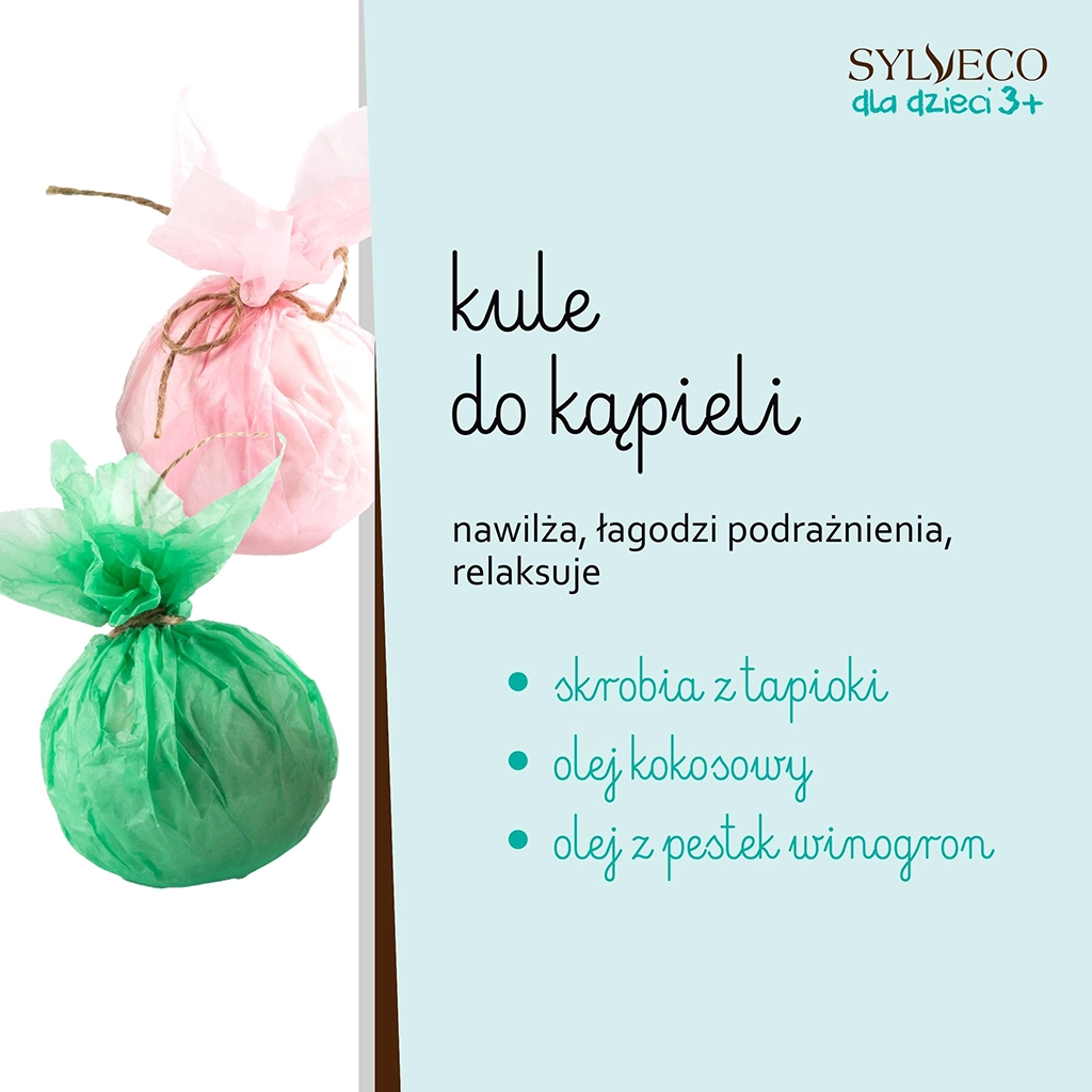 Sylveco Bambini Set Bagno Verde 4 pezzi 3+ anni