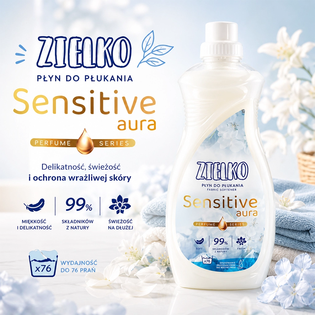 Zielko Sensitive Aura ammorbidente delicato floreale