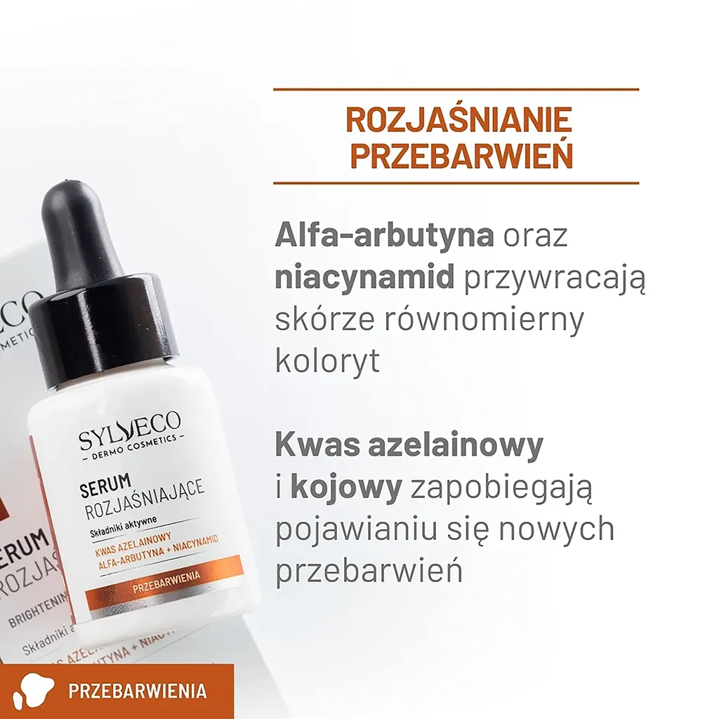 Vianek Sylveco Dermo siero viso illuminante antimacchia