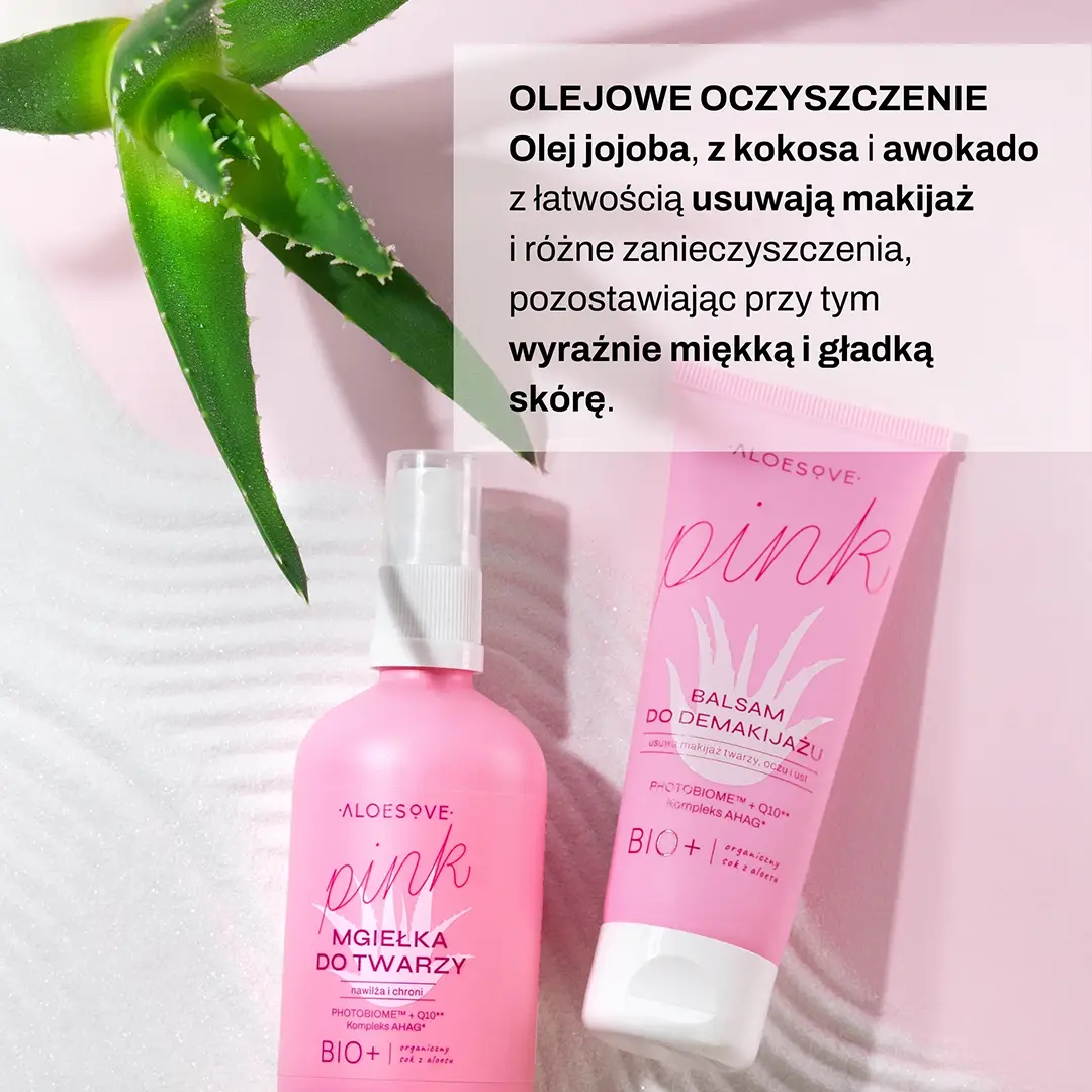Vianek Aloesove Pink balsamo struccante cocco