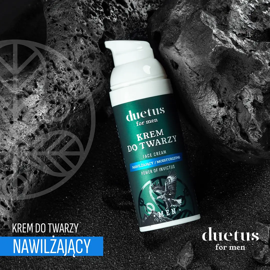 Duetus For Men Power of Invictus Crema Viso idratante