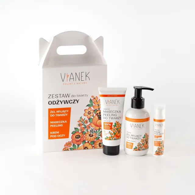 Vianek Set Viso Nutriente 3 Pezzi Tutte Pelli