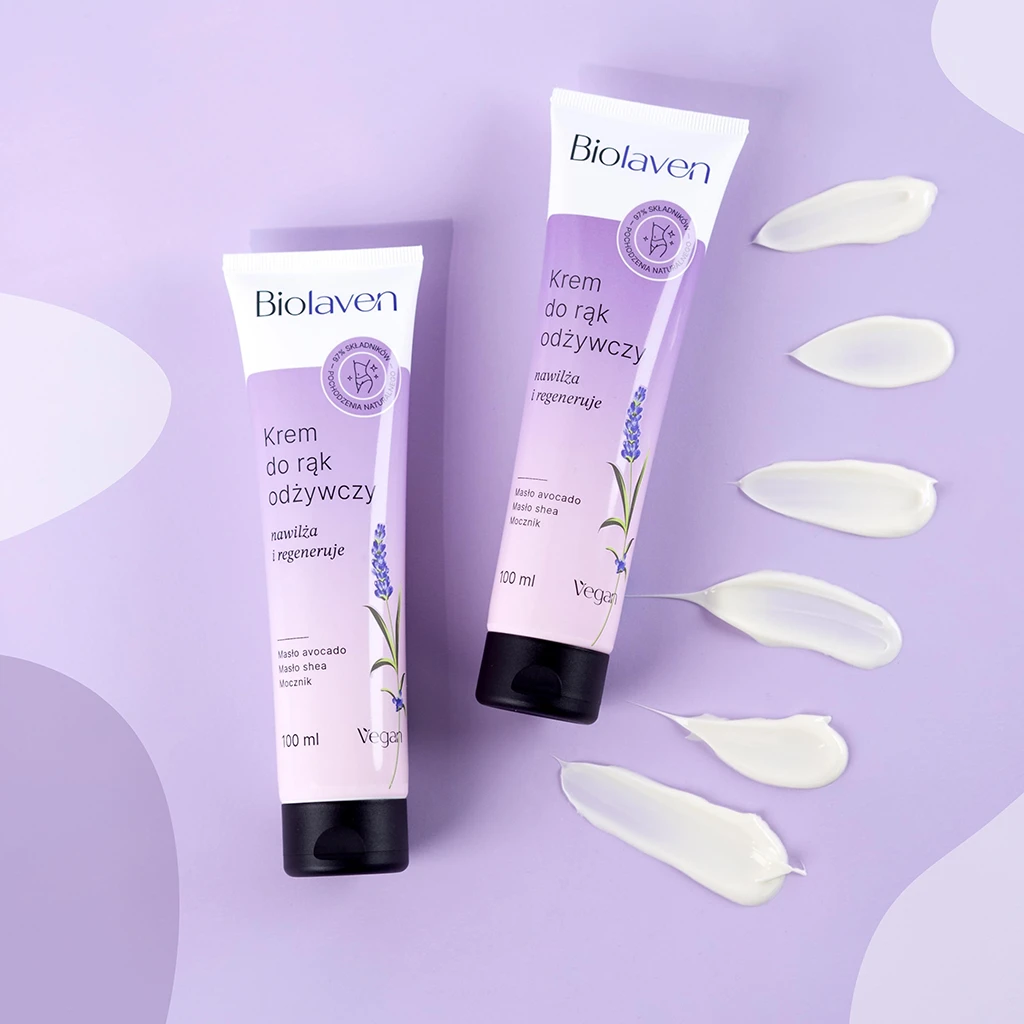 Biolaven Crema Mani Nutriente Lavanda Secche