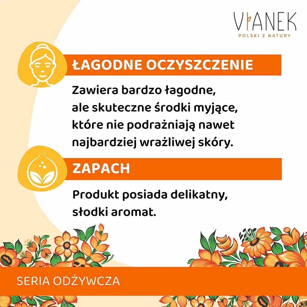 Vianek Classico Gel Detergente Viso nutriente miele