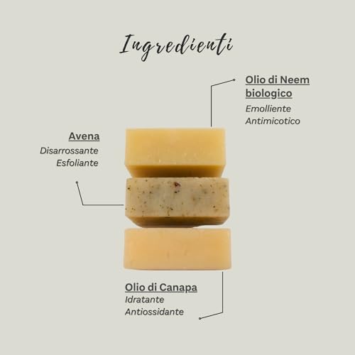 OPS! Original Pure Skin Kit Rinnovante set 3 saponette canapa neem
