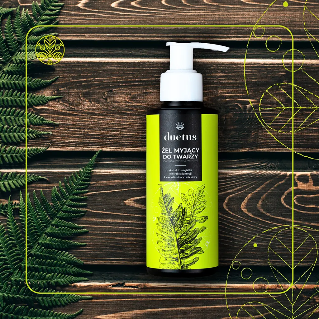 Vianek Duetus gel detergente viso purificante pelle grassa