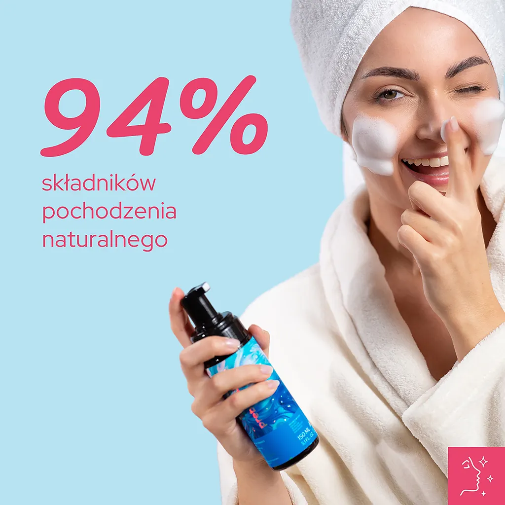 Vianek Prebiotico schiuma viso idratante delicata