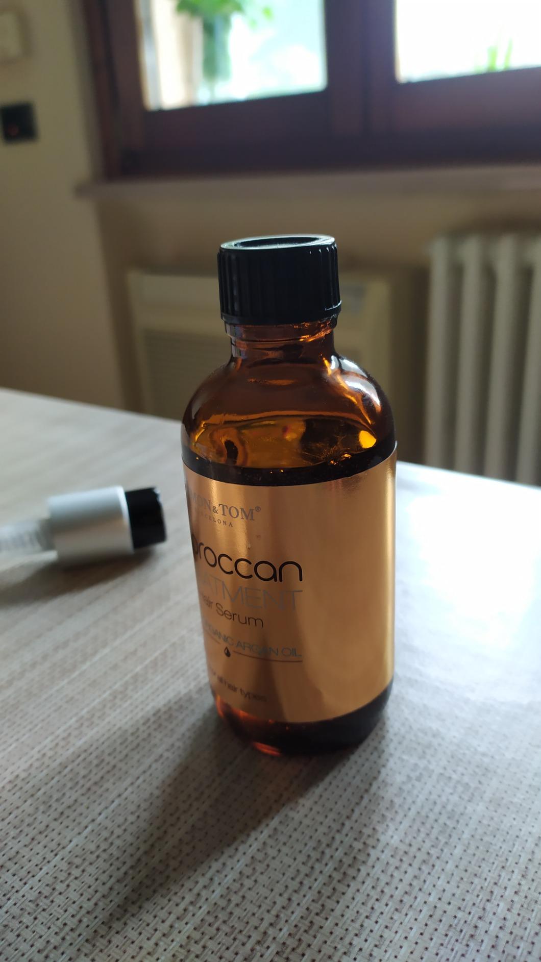 Simon & Tom Moroccan Siero Capelli Argan 100 ml Anticrespo