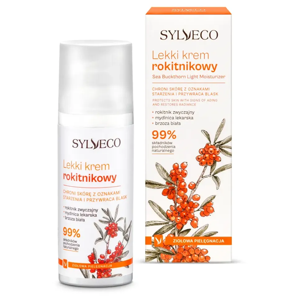 Sylveco Crema Viso Olivello Spinoso 50 ml Pelle Spenta