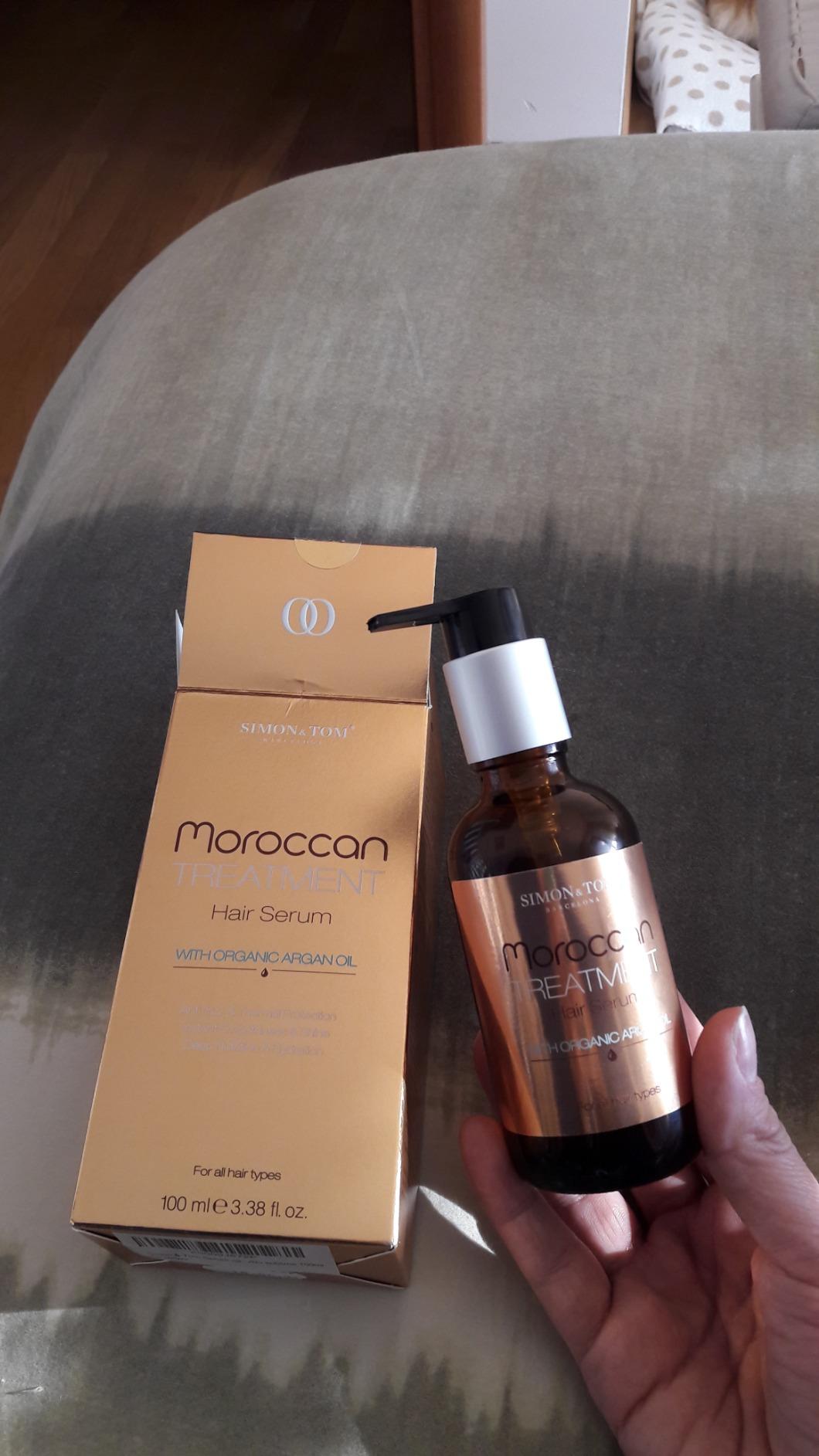 Simon & Tom Moroccan Siero Capelli Argan 100 ml Anticrespo