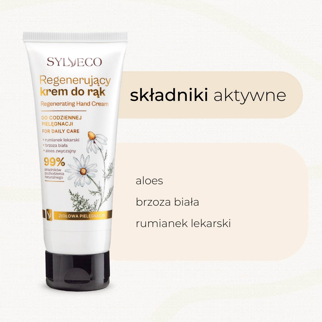 Sylveco Crema Mani Rigenerante Naturale Camomilla