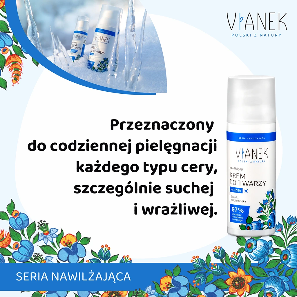 Vianek Classico Idratante Crema Viso Giorno Pelle Secca