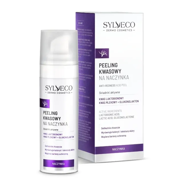 Sylveco Dermo Couperose peeling viso acido delicato