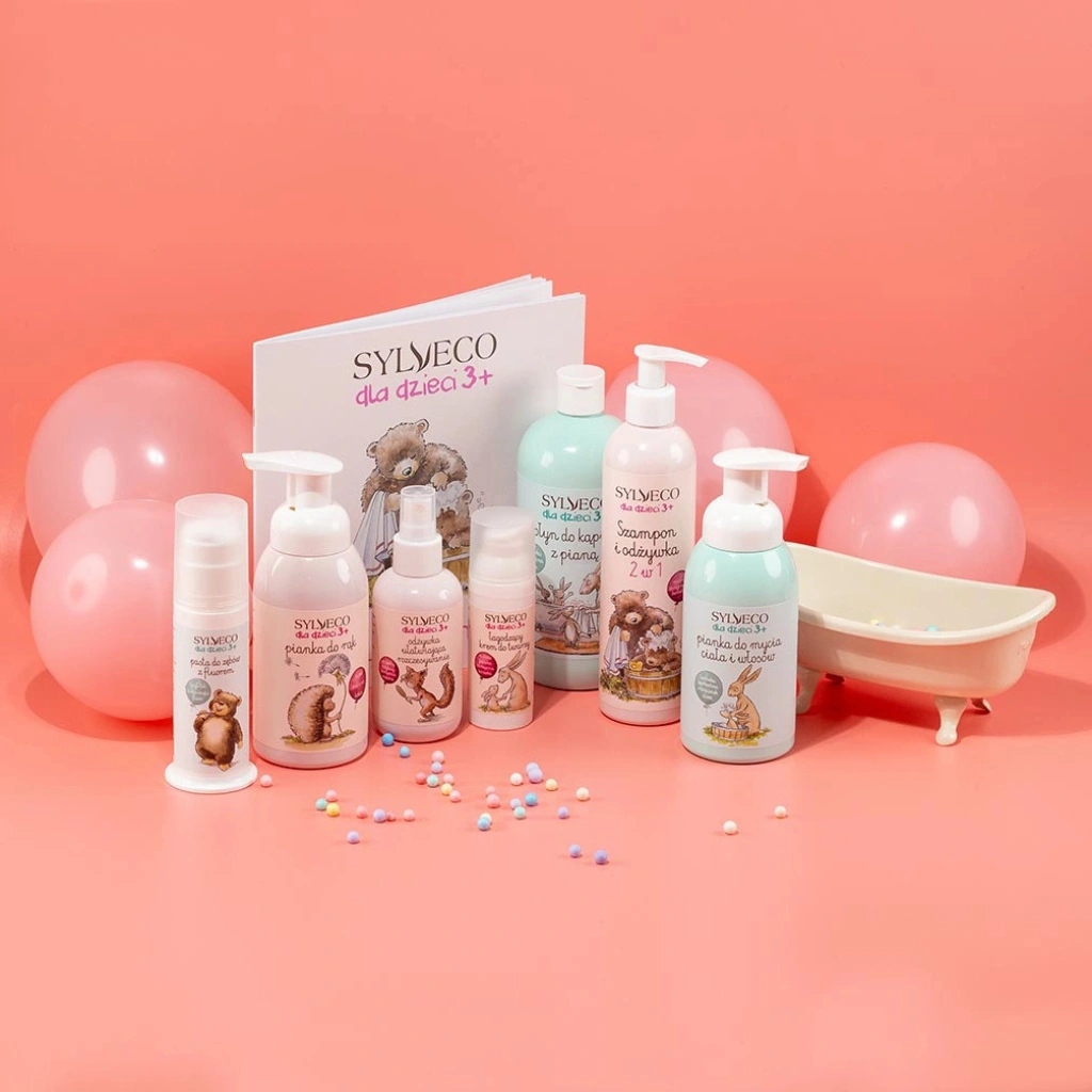 Sylveco Bambini 3+ Set Cosmetici Corpo Capelli 8 Pezzi