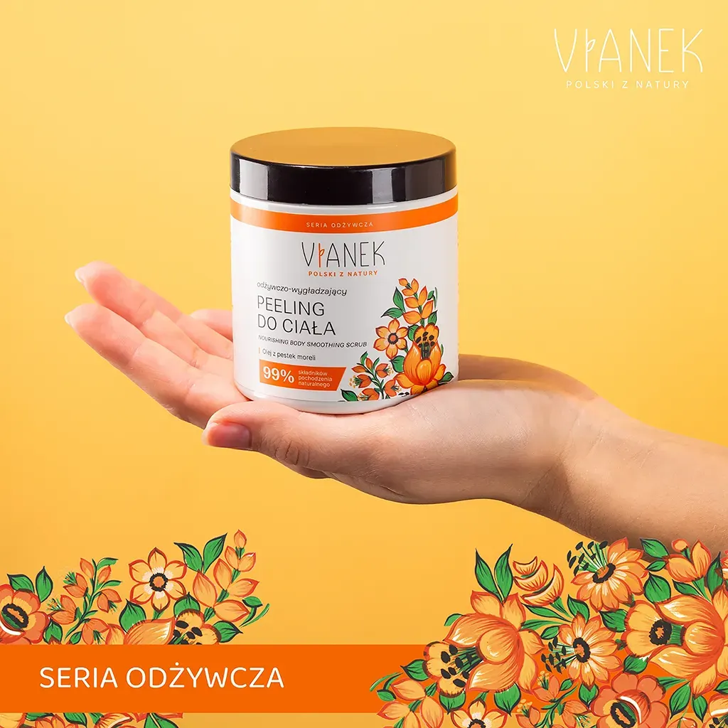 Vianek Classico Scrub Corpo Nutriente albicocca e zucchero