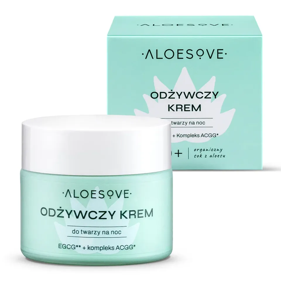 Aloesove Crema Viso Notte Nutriente Coenzima Q10