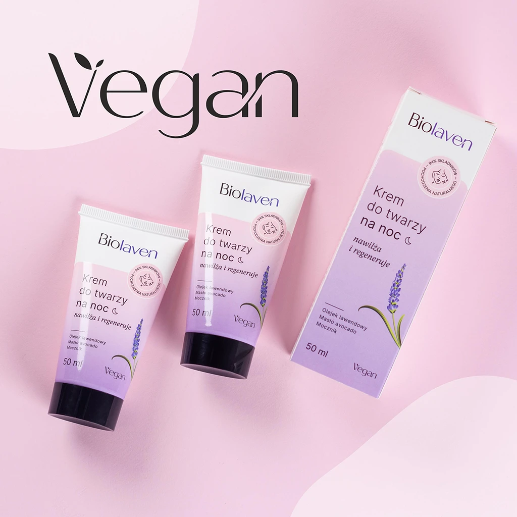 Biolaven crema viso notte nutriente lavanda