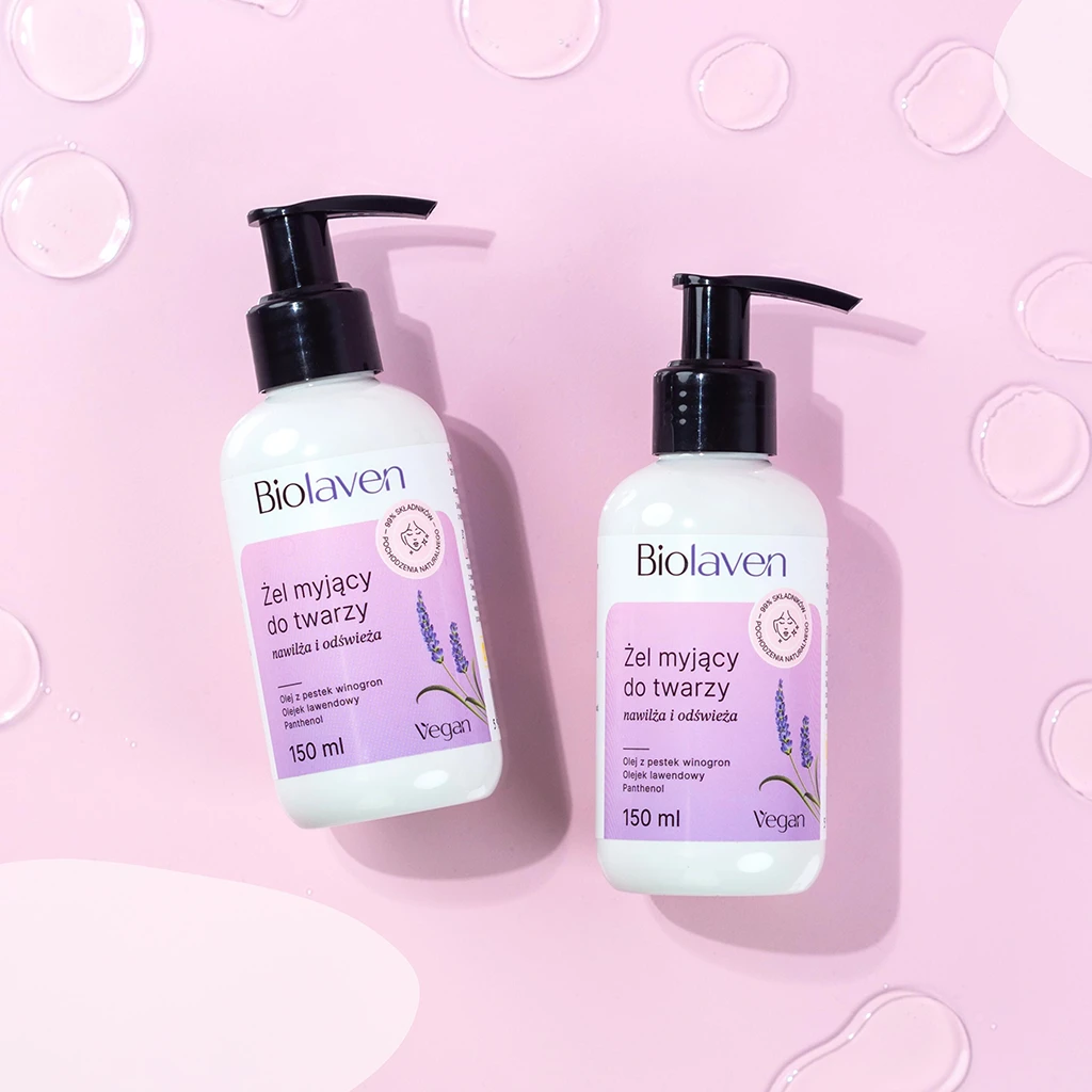 Biolaven Gel Detergente Viso Idratante Lavanda
