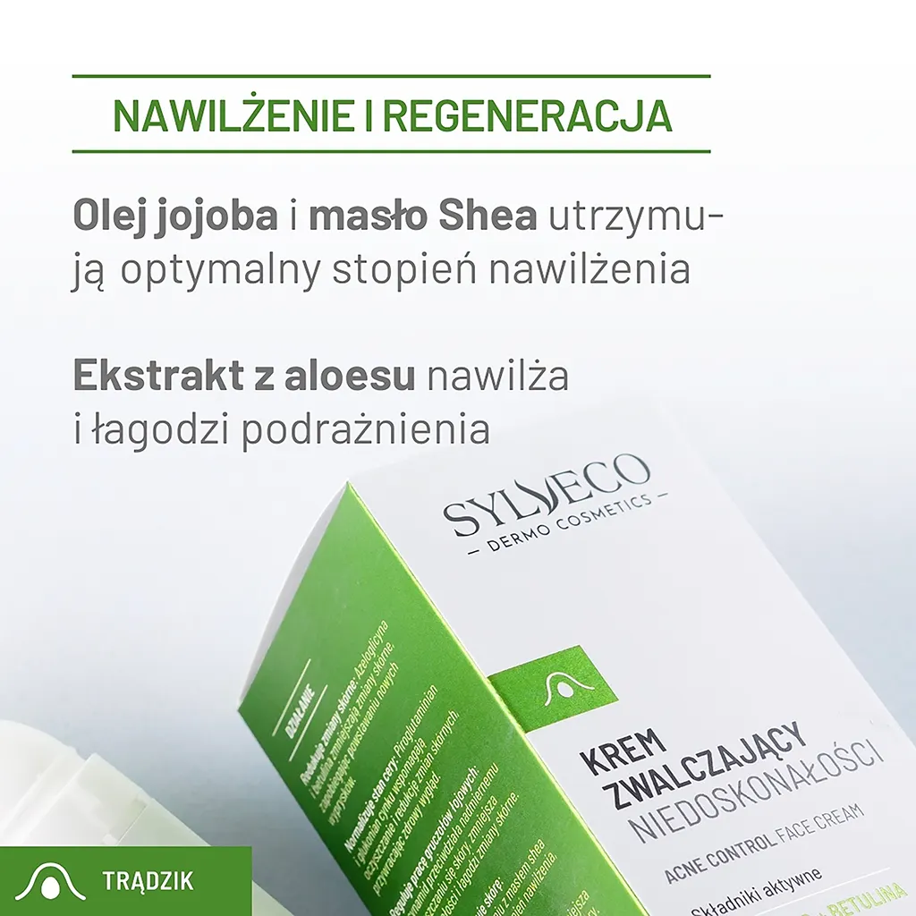 Sylveco Dermo crema viso anti-imperfezioni acne sebo