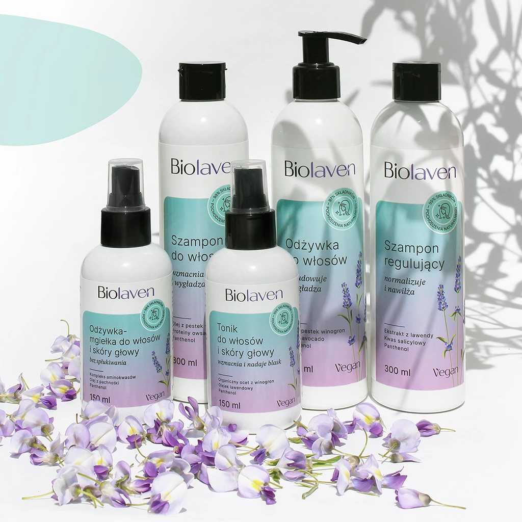Biolaven shampoo regolatore lavanda 300 ml cute grassa