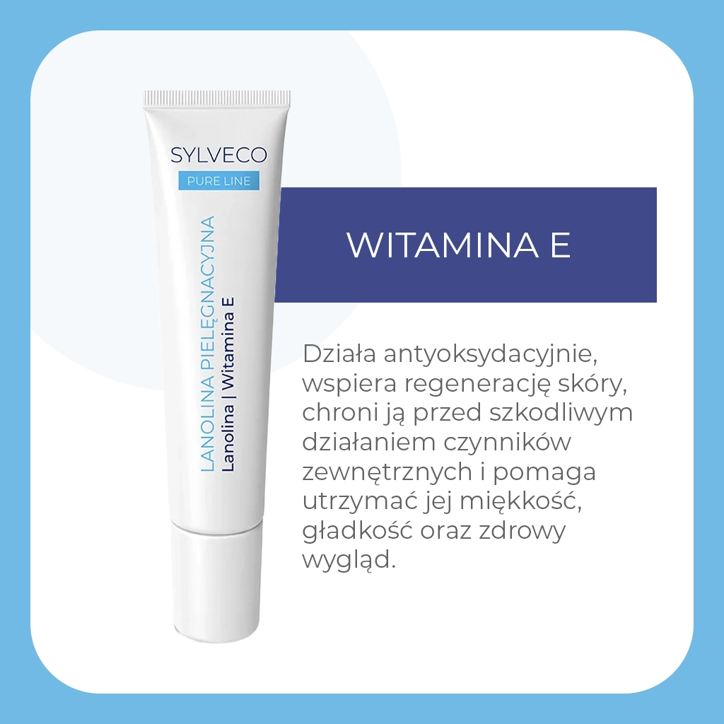 Sylveco Pure Line Lanolina Protettiva Labbra e Mani