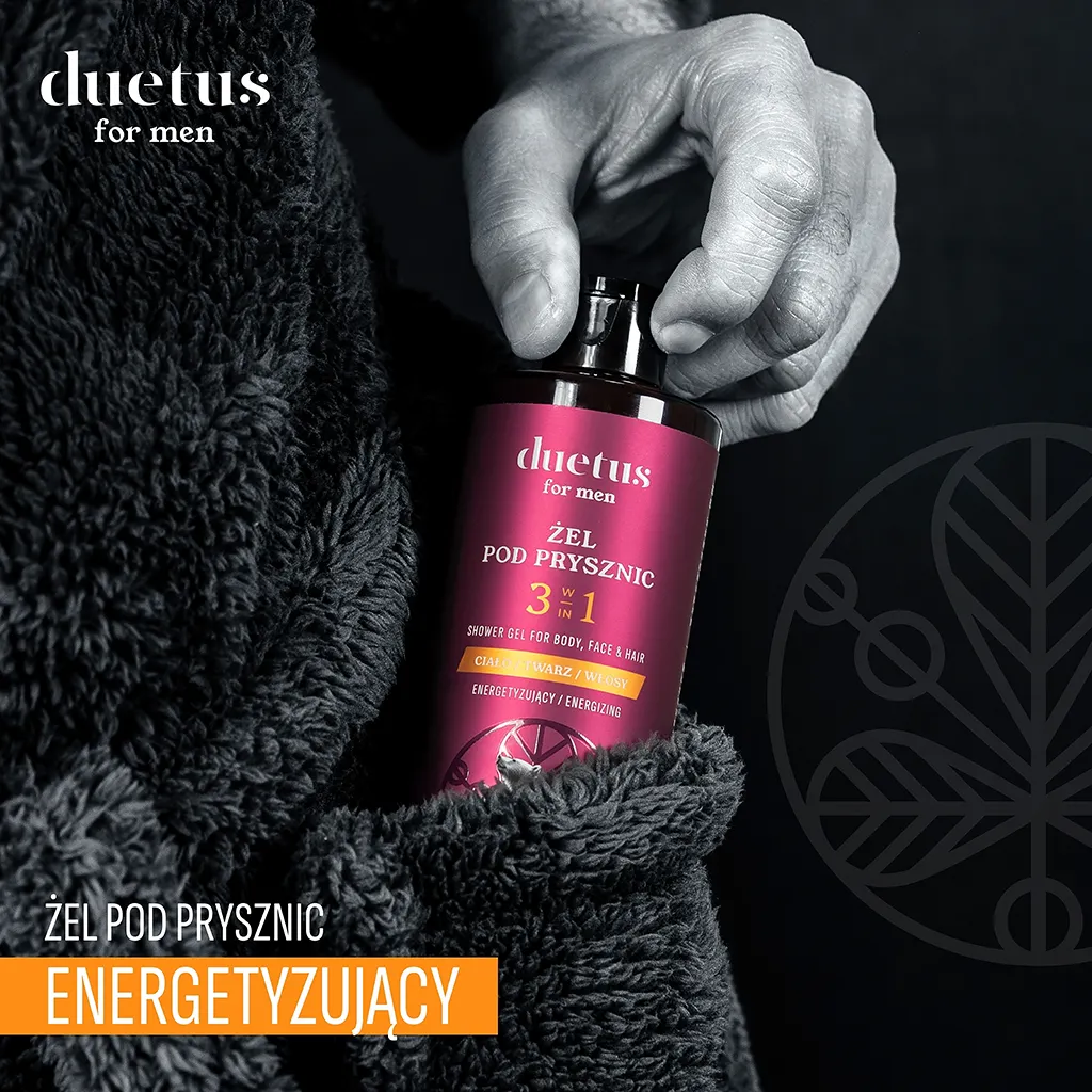 Vianek Duetus For Men gel doccia 3in1 energizzante