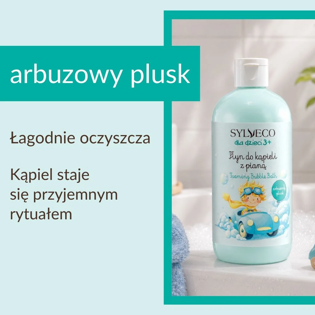 Sylveco Bambini 3+ Bagnoschiuma Arbuzowy Plusk Delicata