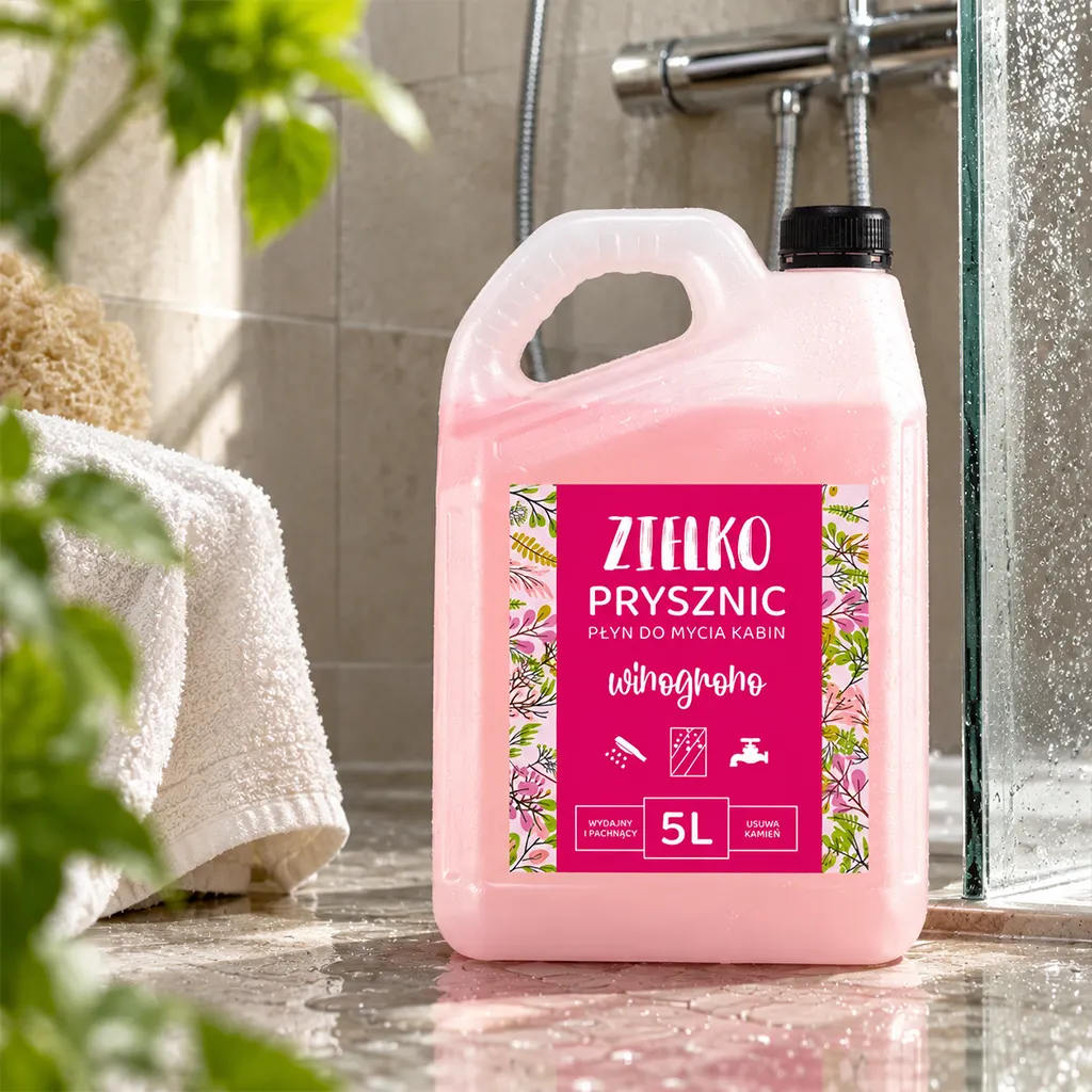Zielko detergente doccia uva 5L anticalcare