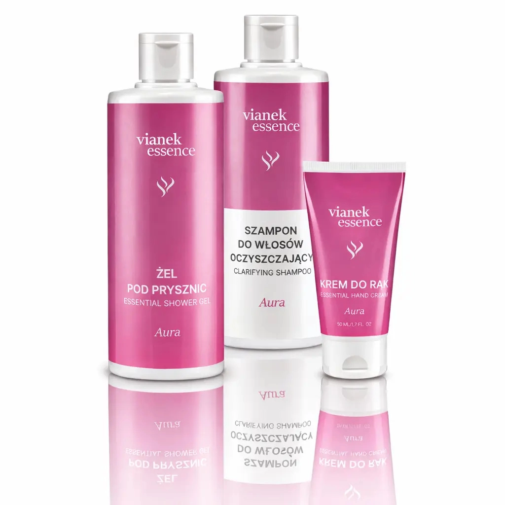 Vianek Essence Aura kit corpo capelli doccia mani