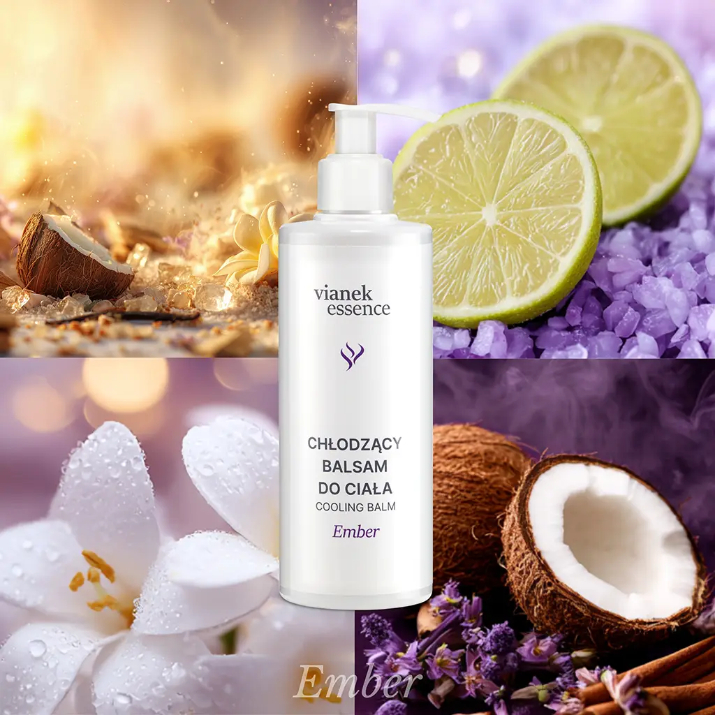 Vianek Essence Ember Balsamo Corpo Rinfrescante Mentolo 300 ml