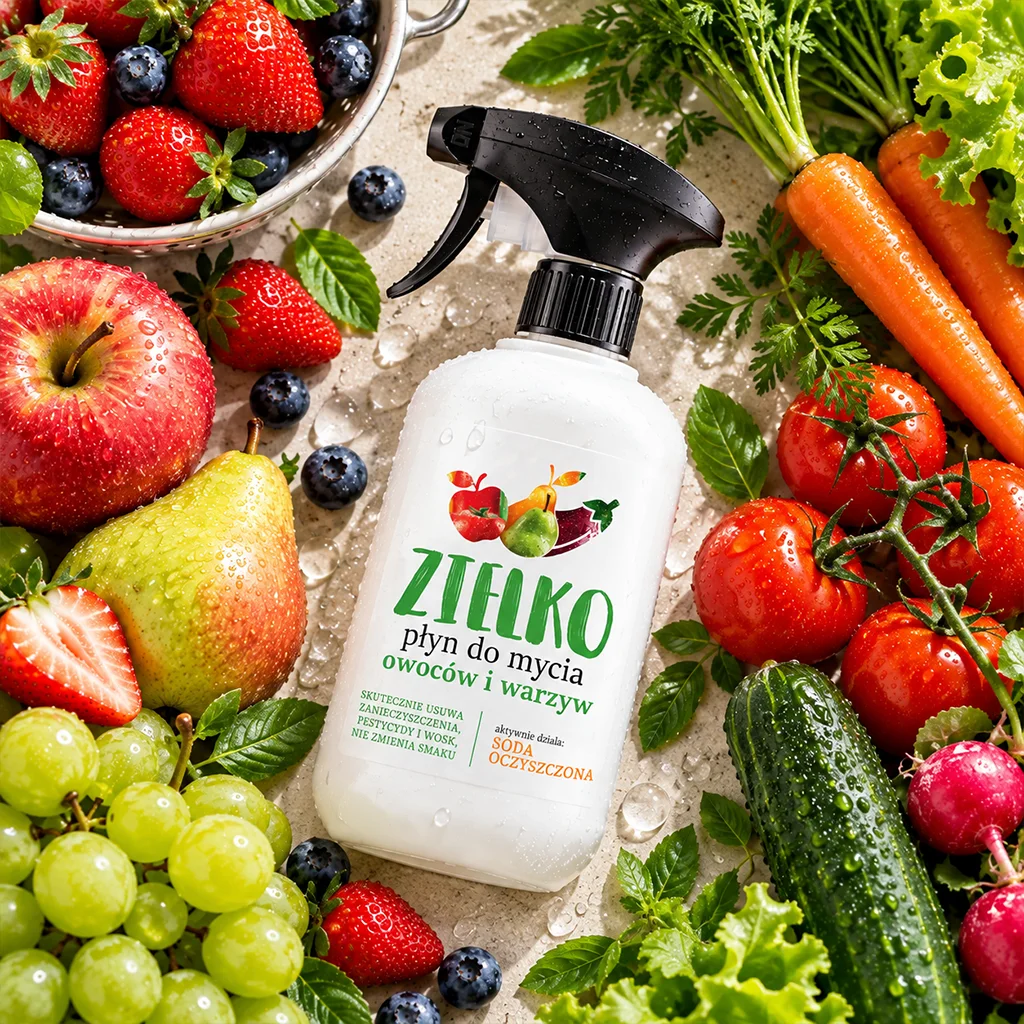 Zielko liquido lavaggio frutta e verdura delicato