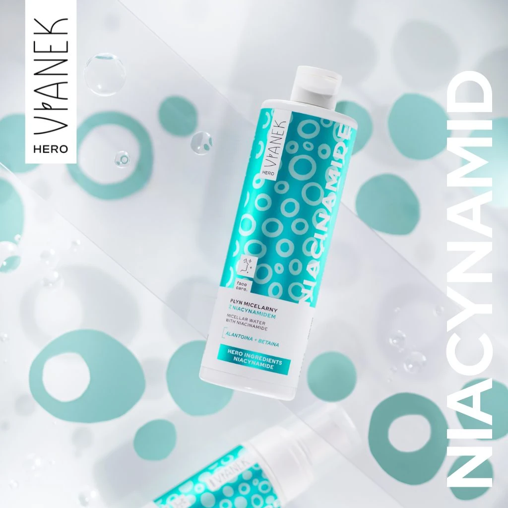 Vianek Hero acqua micellare niacinamide pelli miste
