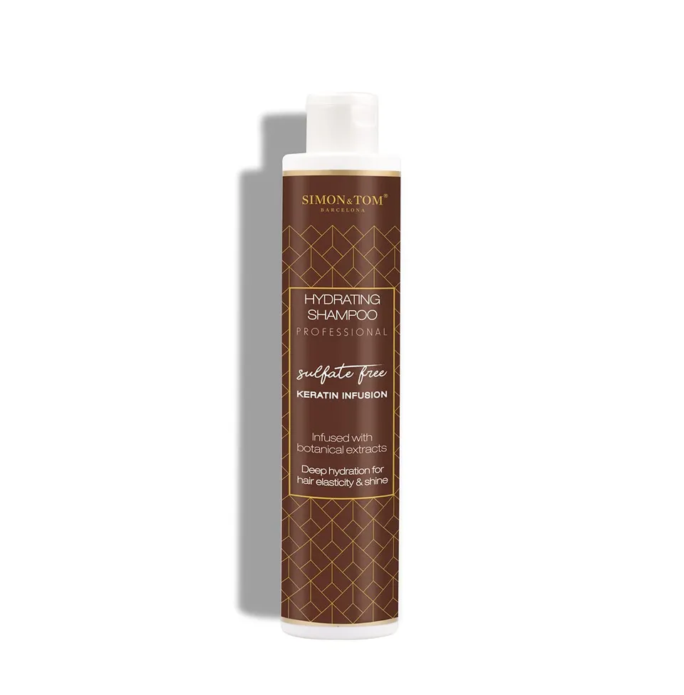 Simon & Tom Shampoo Idratante Cheratina 250 ml Senza Solfati