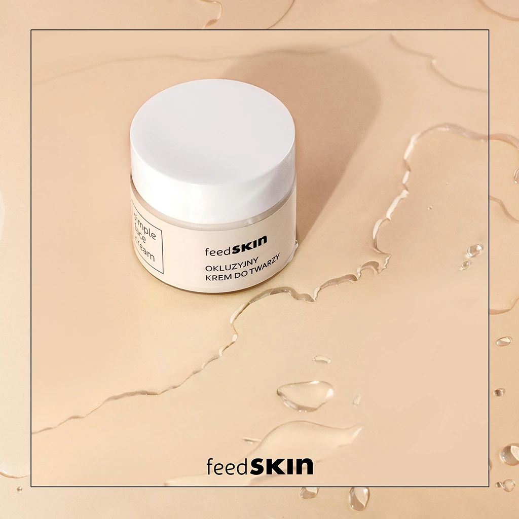 Feedskin Simple Face Cream Occlusiva Senza Profumo