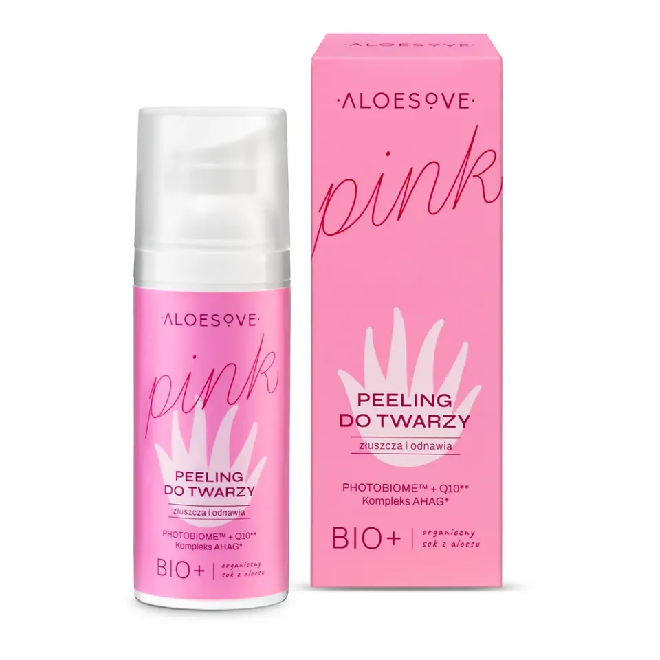 Aloesove Pink peeling viso acido AHA PHA 10%