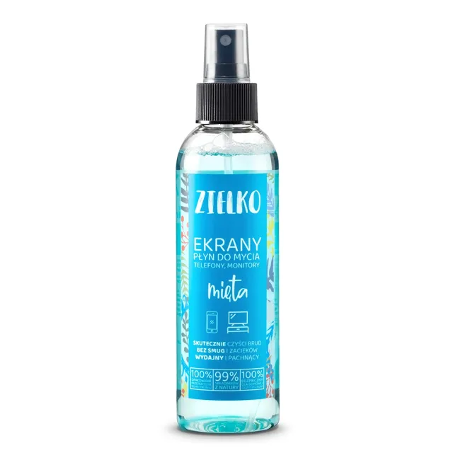 Zielko Detergente Schermi Menta Spray Antipolvere