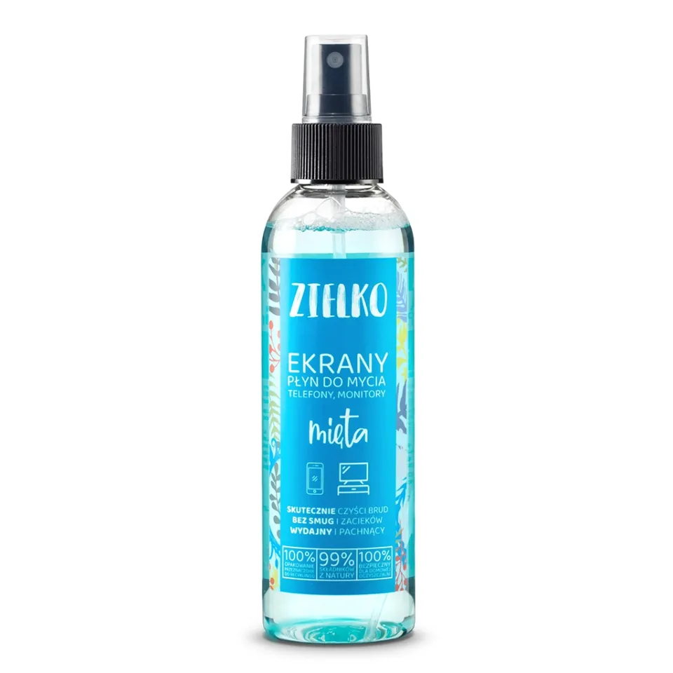 Zielko Detergente Schermi Menta Spray Antipolvere